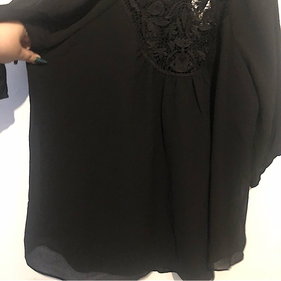 City chic black lace love top sz 18 NWT - Picture 9 of 10